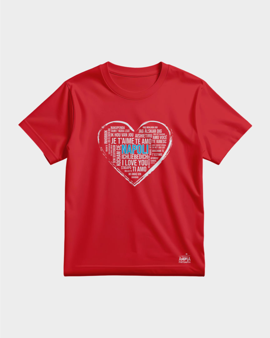 T-shirt Napoli I love you
