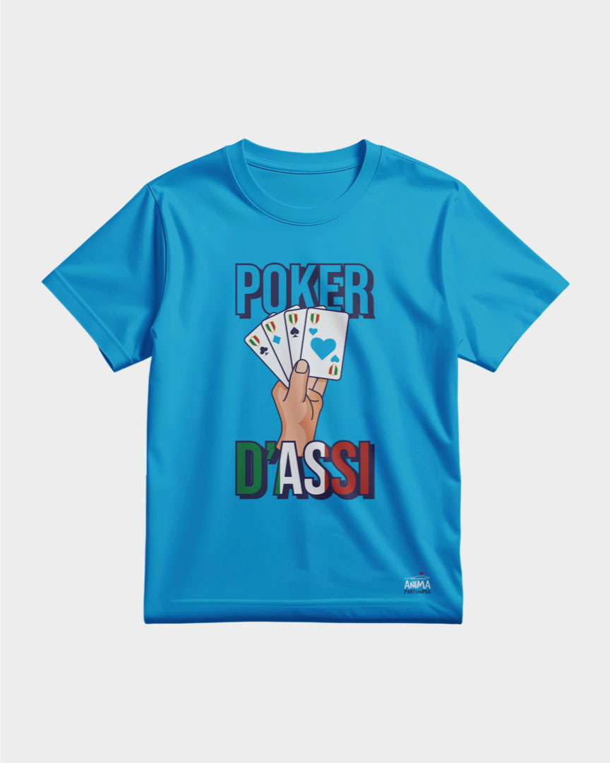 T-shirt Poker d'assi