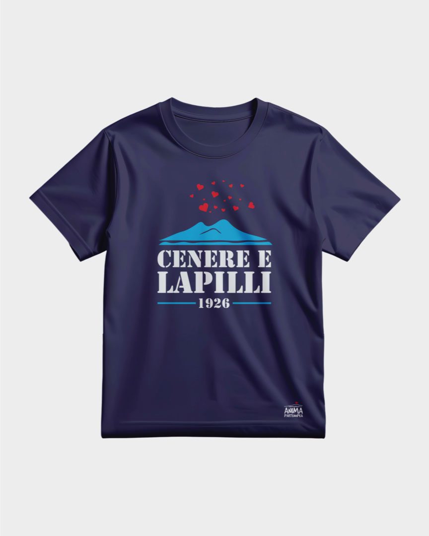 T-shirt Cenere e lapilli